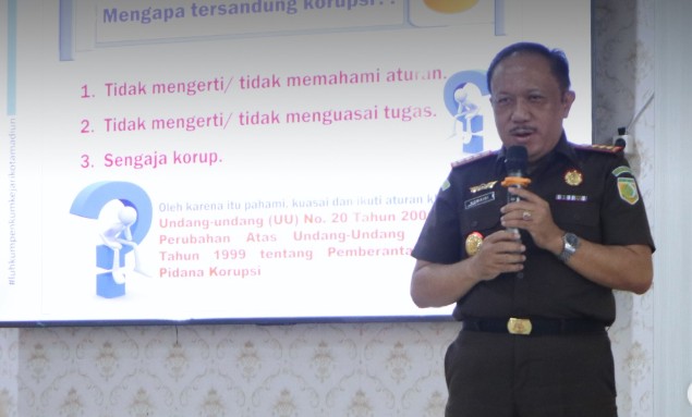 Kepala Kejaksaan Negeri Kota Madiun Menjadi Pemateri Sosialisasi Pencegahan Fraud pada Pelaksanaan PPDB Tahun Ajaran 2026