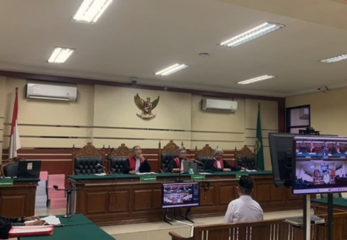 Jaksa Penuntut Umum Kejari Kota Madiun Hadiri Sidang Putusan Perkara Tindak Pidana Korupsi Pengelolaan Dana LKK Manguharjo