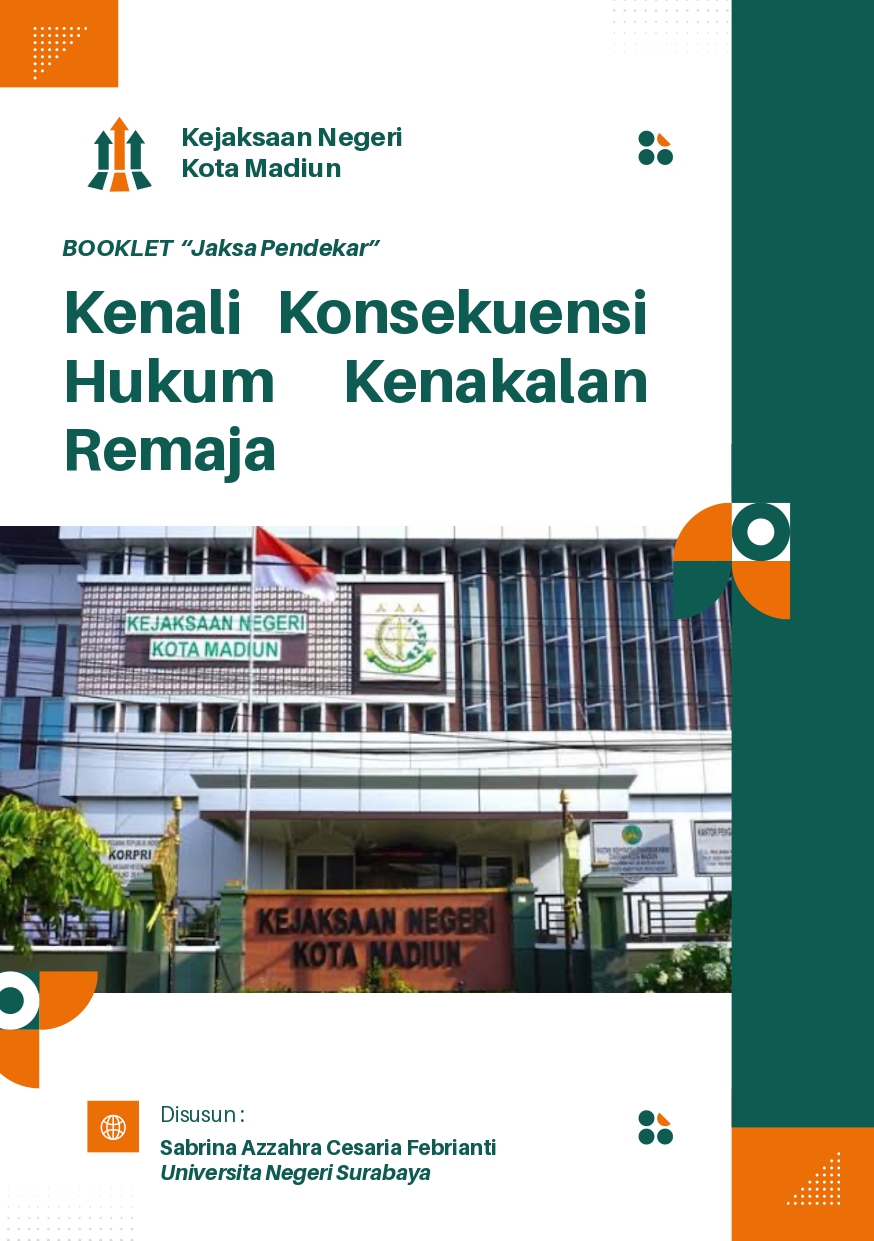 Kenali Konsekuensi Hukum Kenakalan Remaja, Mahasiswa Hadirkan Booklet Edukasi bagi Generasi Muda