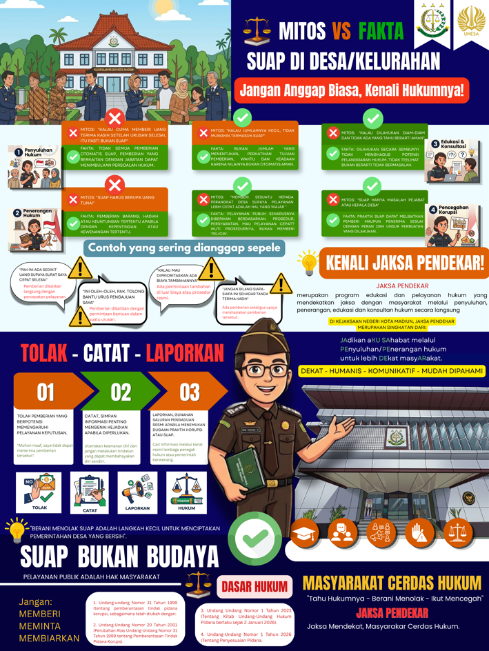 Kenali Hukumnya, Jangan Anggap Biasa: Mahasiswa Edukasi Masyarakat tentang Bahaya Suap